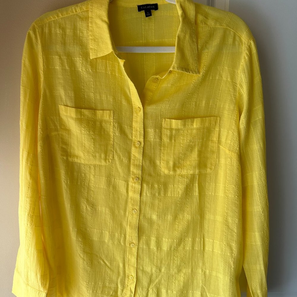 Talbots women's button-down shirt